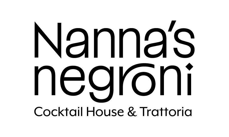 Nanna's Negroni lettering